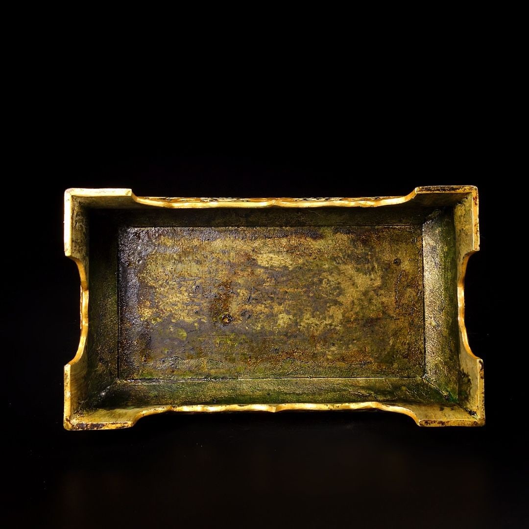 An Exquisite Gilt Bronze Screen - 5