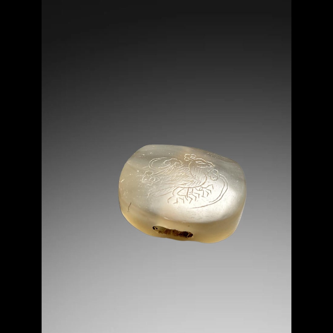 An Exquisite Agate Phoenix Pattern Pendant - 5
