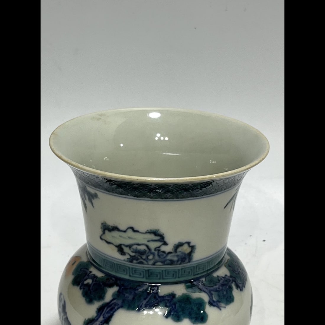 An Exquisite Doucai Figures Pattern Basin - 4