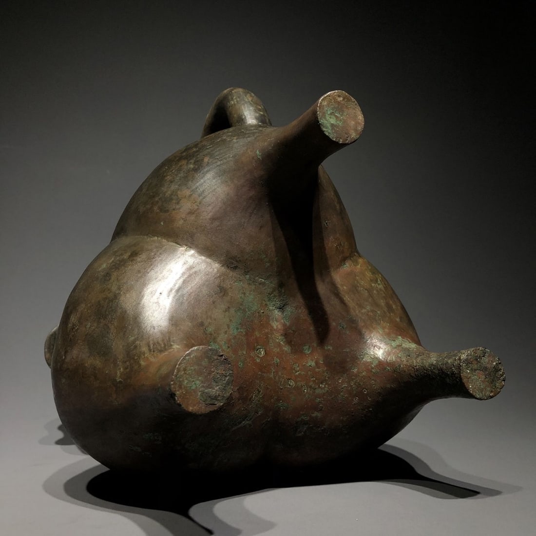 An Exquisite Bronze Dragon Pattern Censer - 9