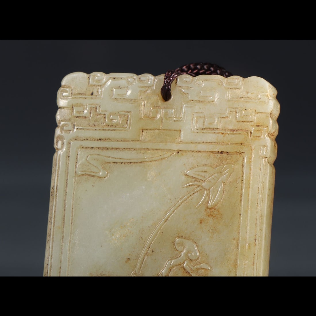 An Exquisite Hotan Jade Figures‑Pattern Plaque - 4