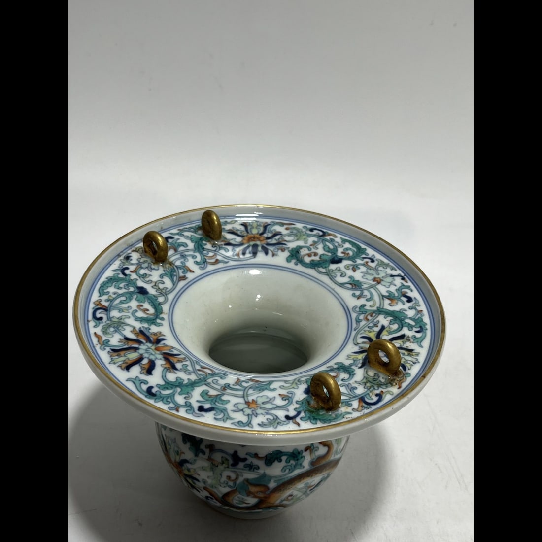 An Exquisite Doucai Dragon Pattern Basin - 2