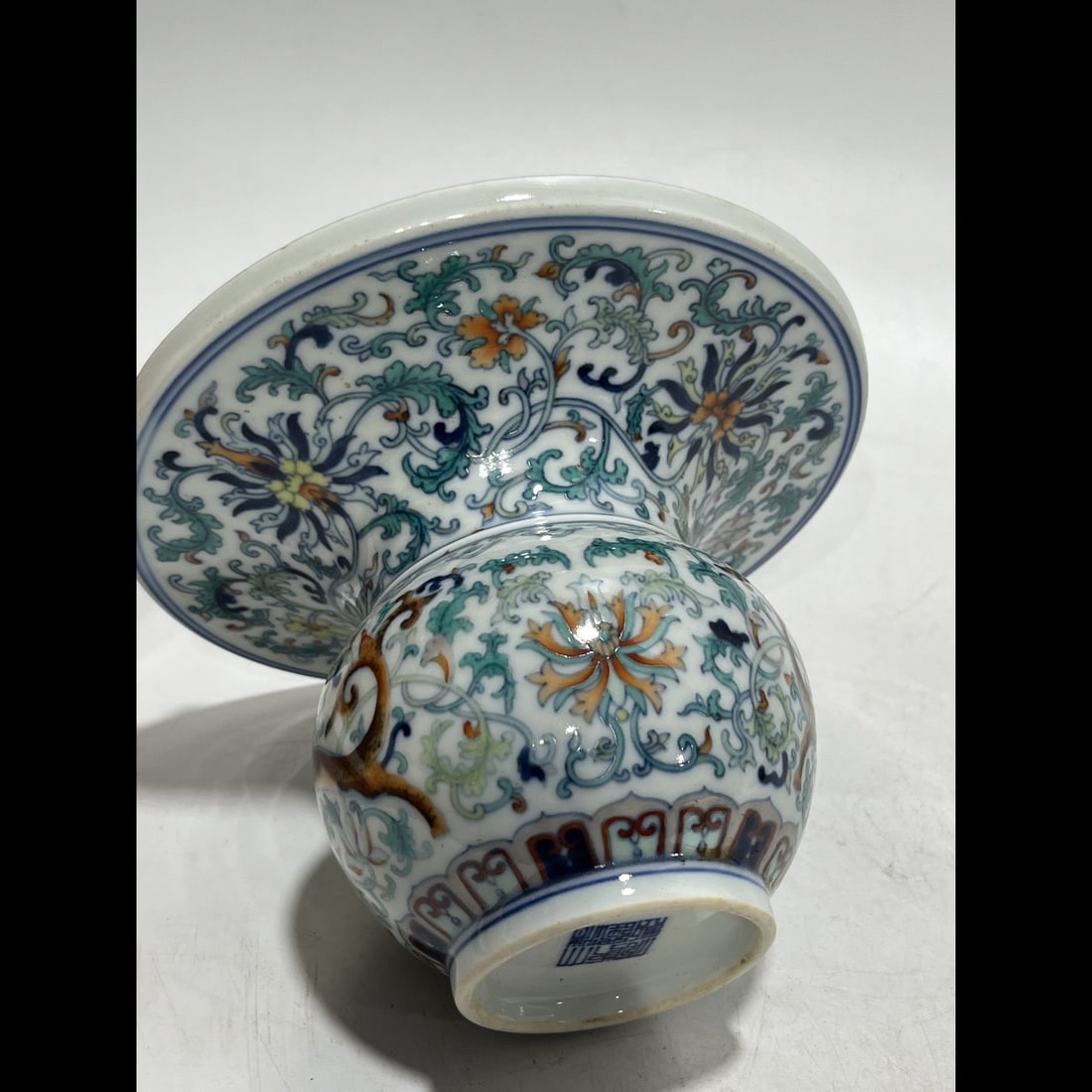 An Exquisite Doucai Dragon Pattern Basin - 6