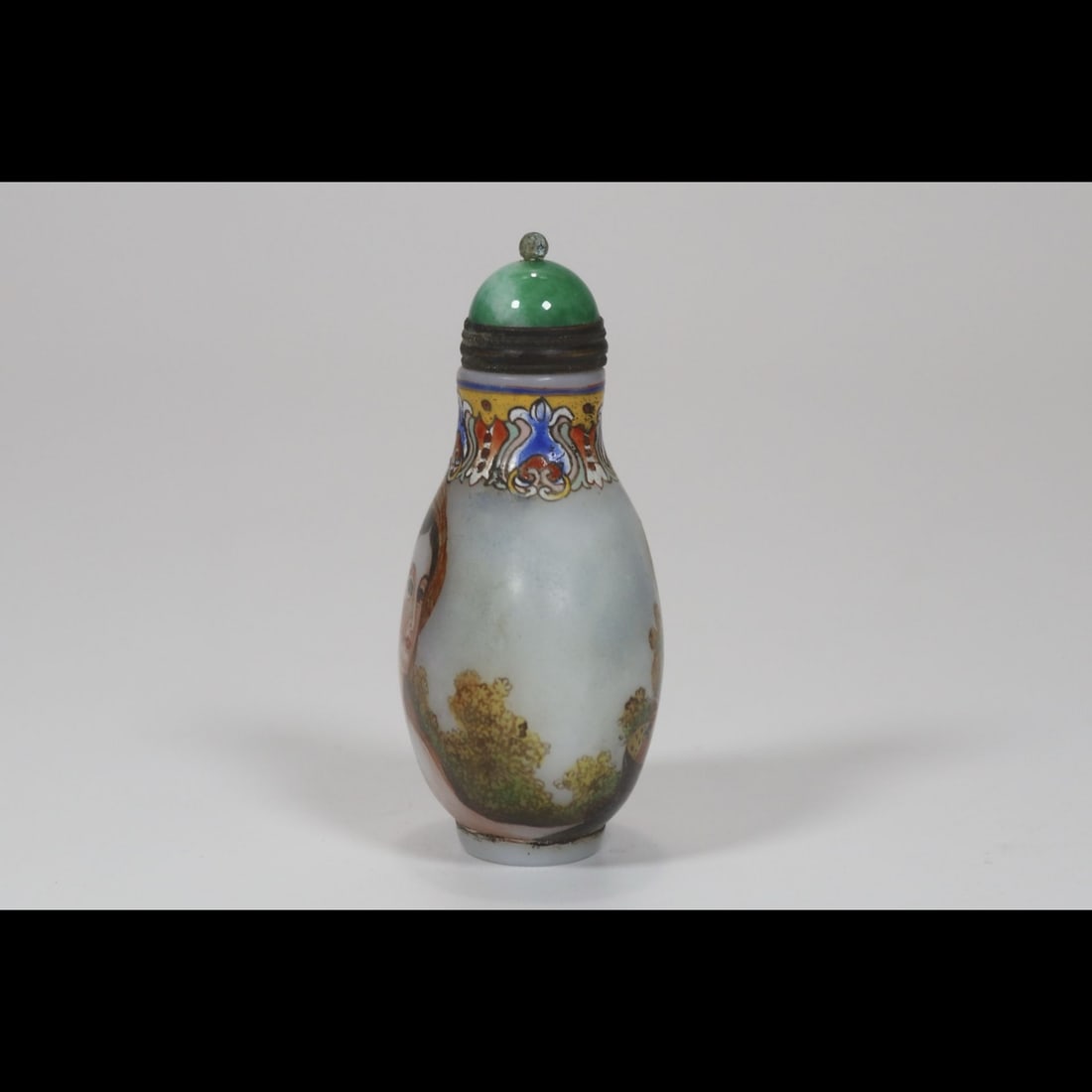 An Exquisite Enamel Figures Pattern Snuff Bottle - 4