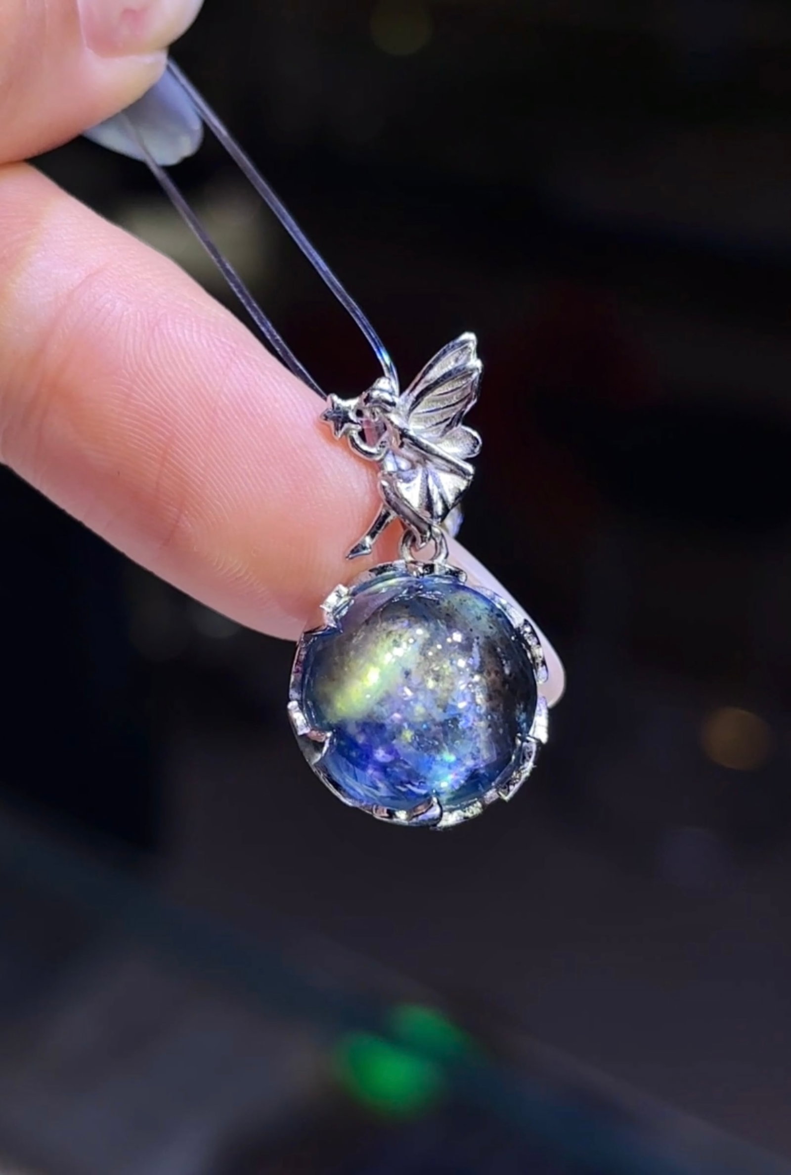 An Exquisite Aquamarine Necklace: An Exquisite Aquamarine Necklace,Size:0.5in,Weight:6.2g 海蓝宝项链