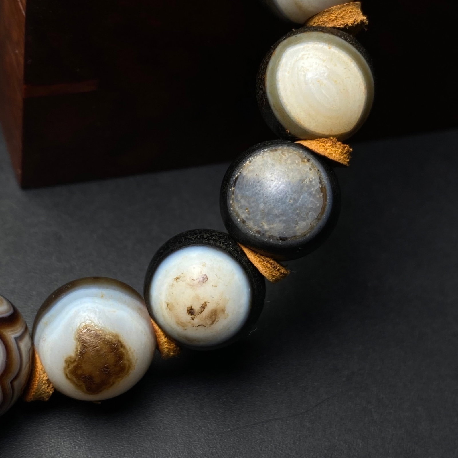 A Precious Dzi Bead Bracelets - 7