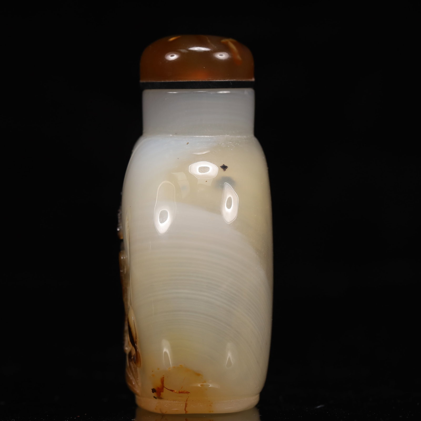 An Exquisite Agate Figure Pattern Snuff Bottle - 6