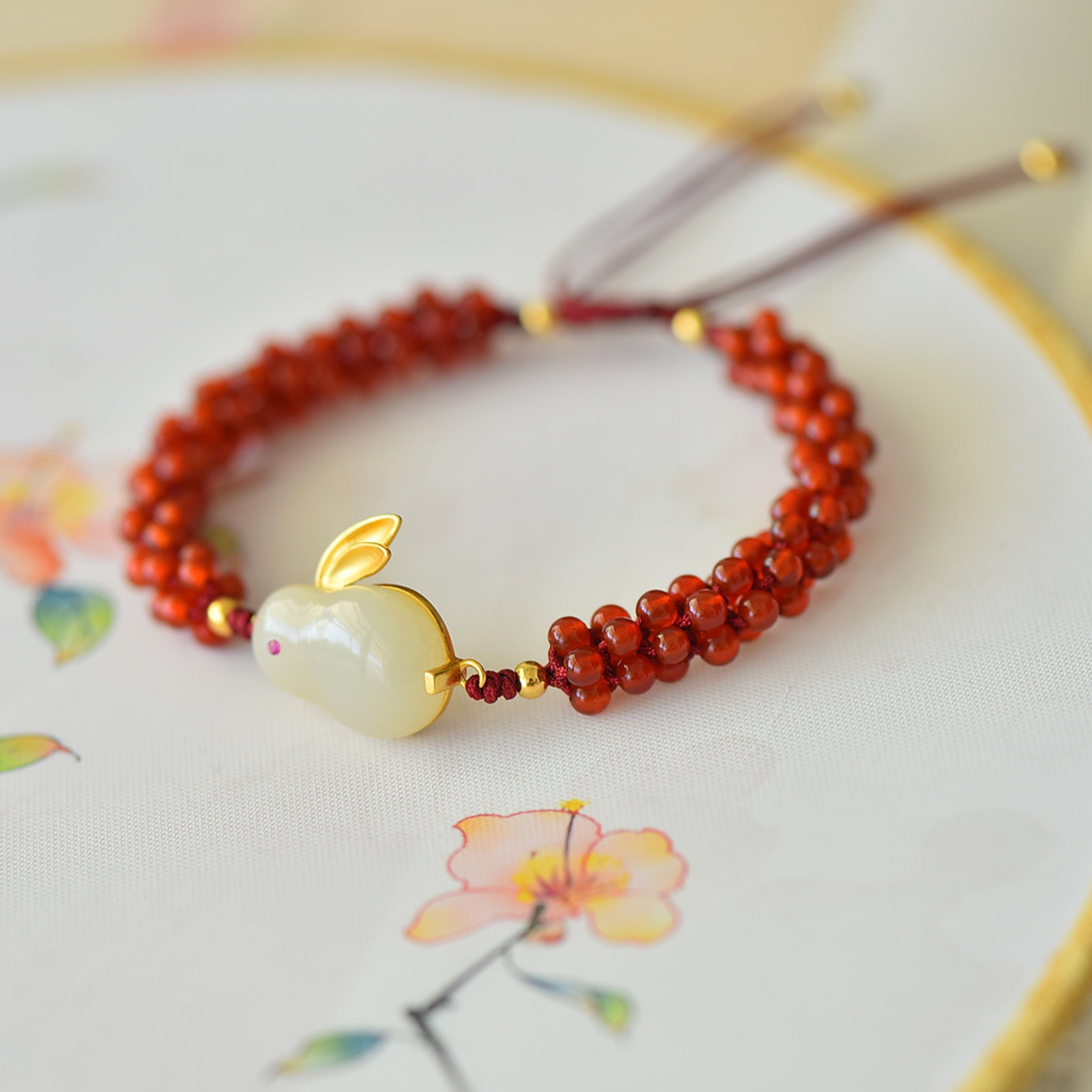An Exquisite White Jade Bracelets - 3