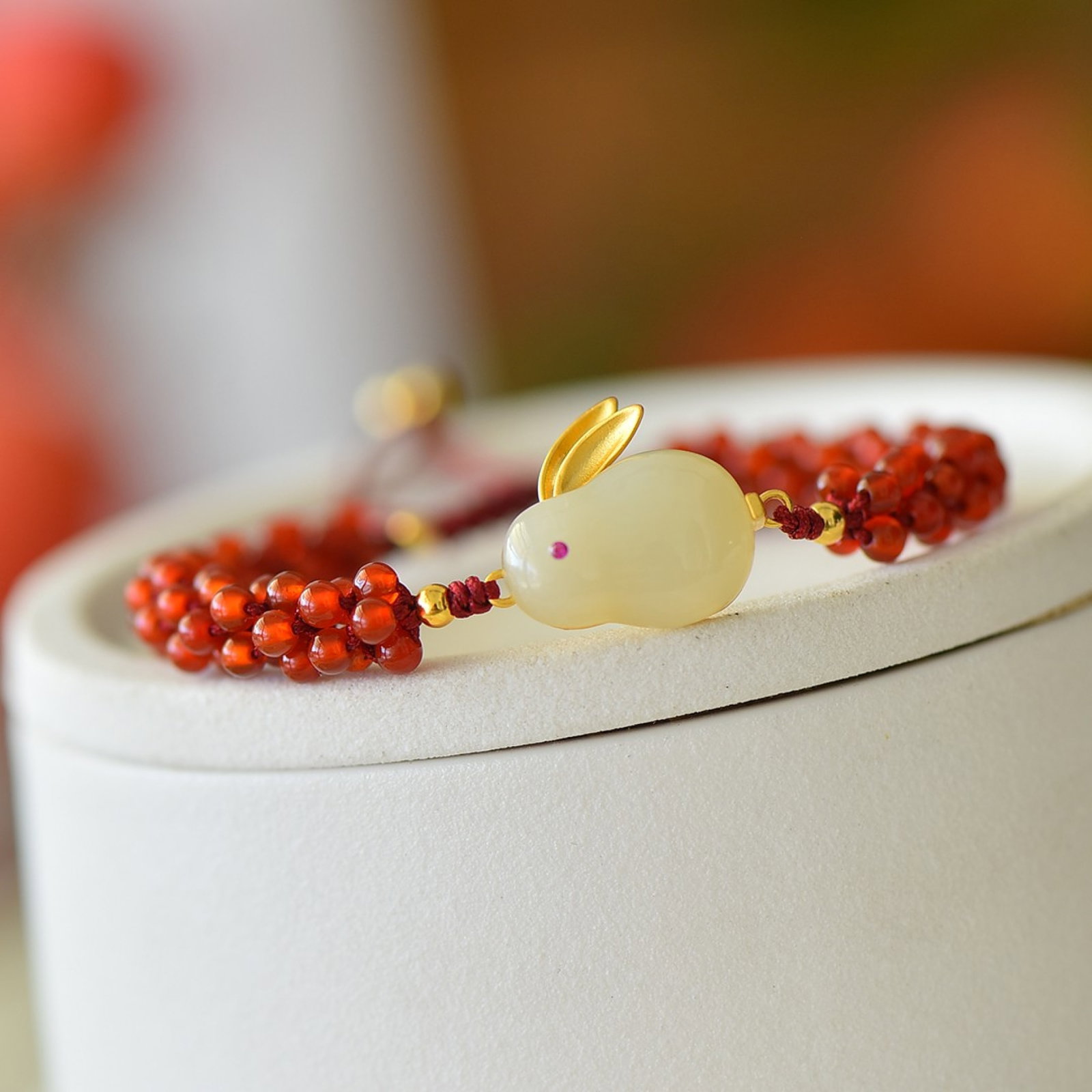 An Exquisite White Jade Bracelets - 4