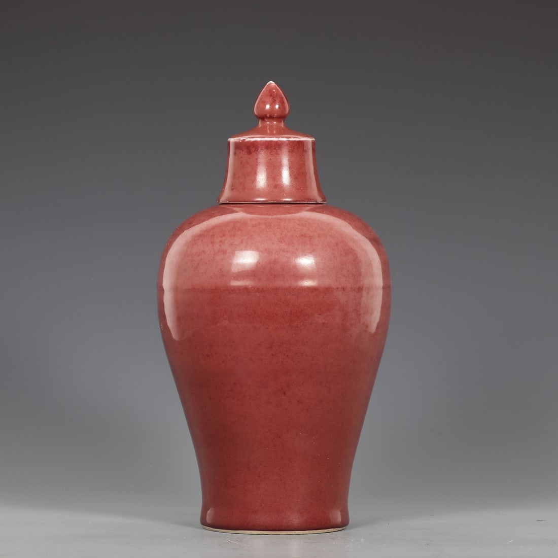 A Rare Ruby red-Glazed Bottle (1 of 8)
