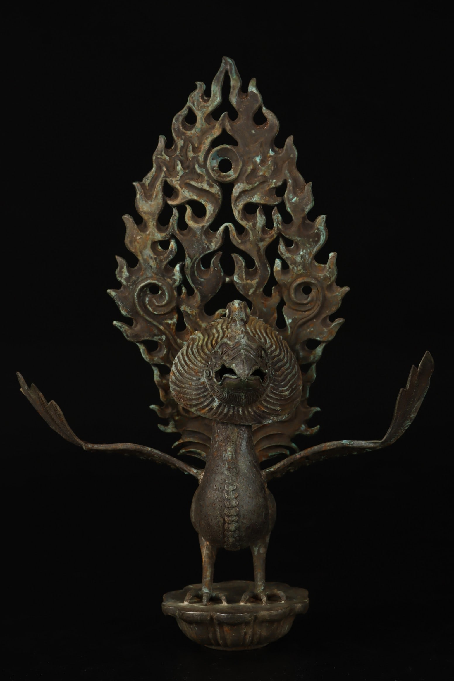 An Exquisite Silver Phoenix Ornament: An Exquisite Silver Phoenix Ornament,Qing