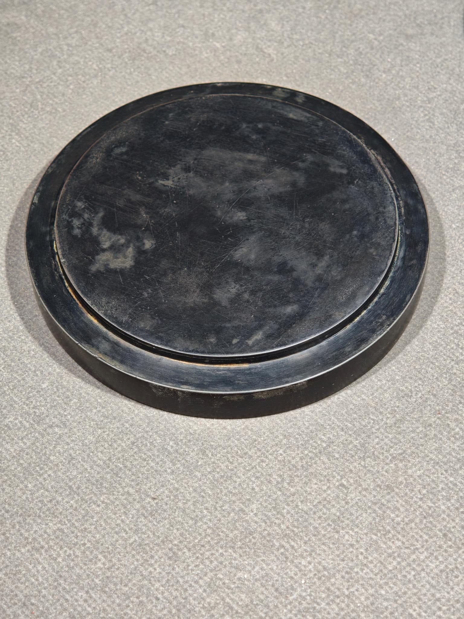 An Exquisite Fish Pattern Inkstone - 7