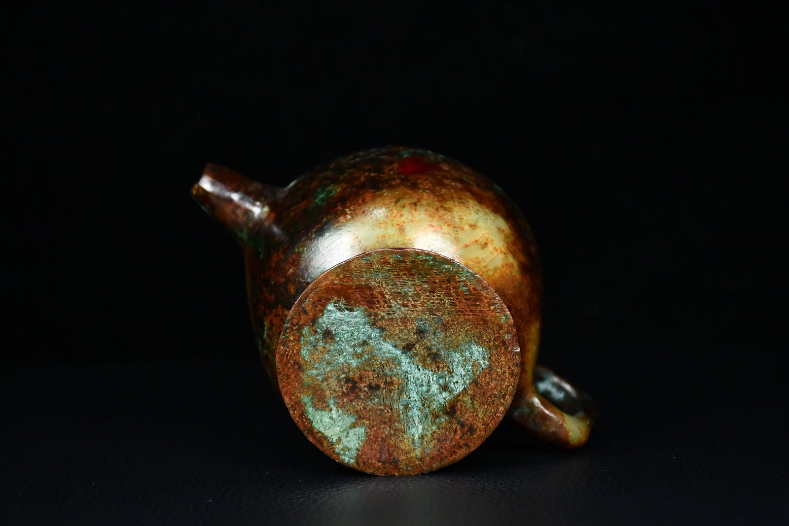 An Exquisite White Jade Cup - 9