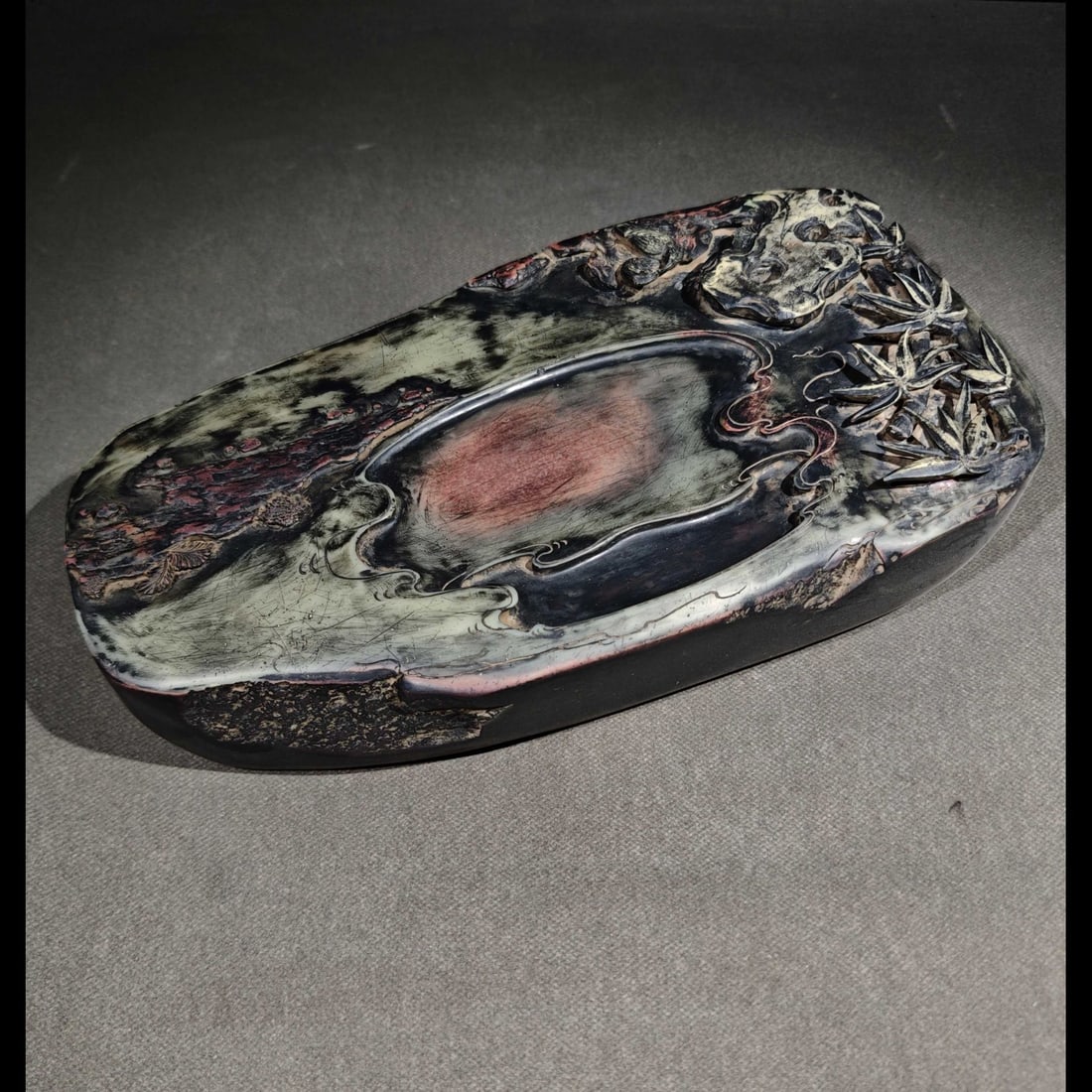 An Exquisite Bamboo‑Joint Pattern Duan Inkstone - 6