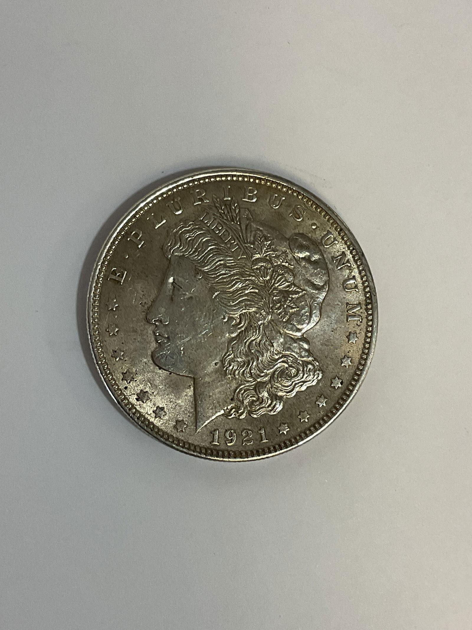 1921 Morgan silver dollar: 1921 Morgan silver dollar