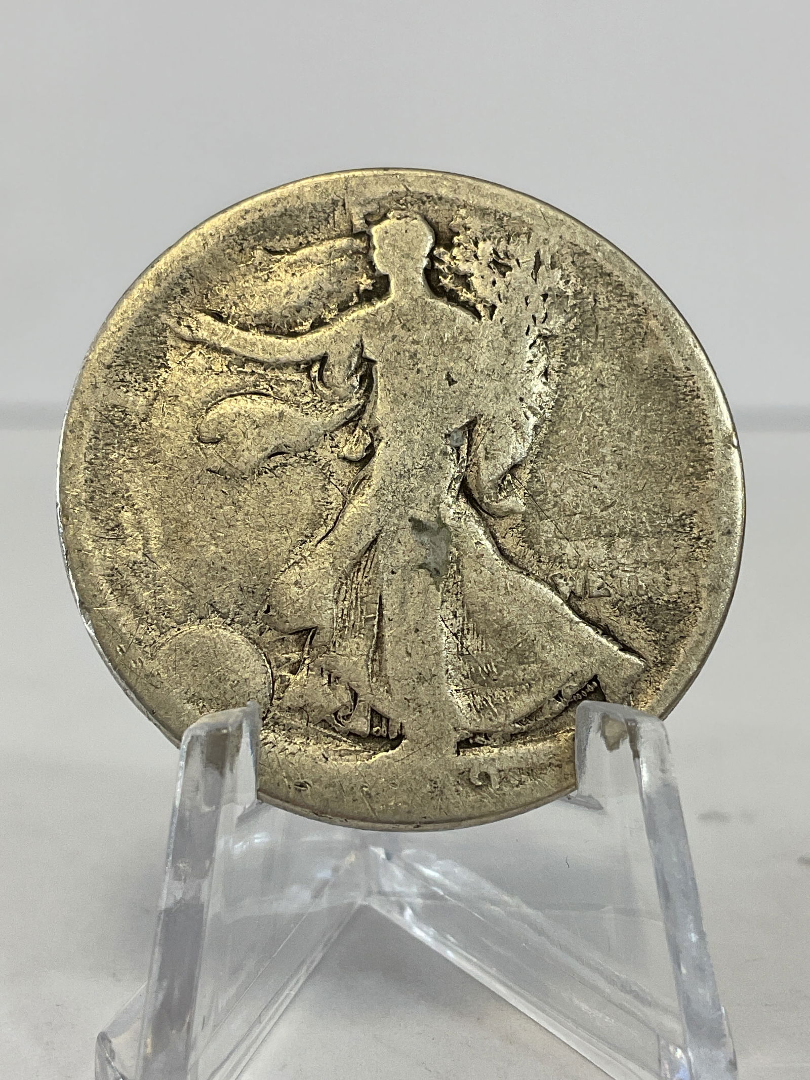1**9 Walking Liberty Half Dollar (1 of 2)