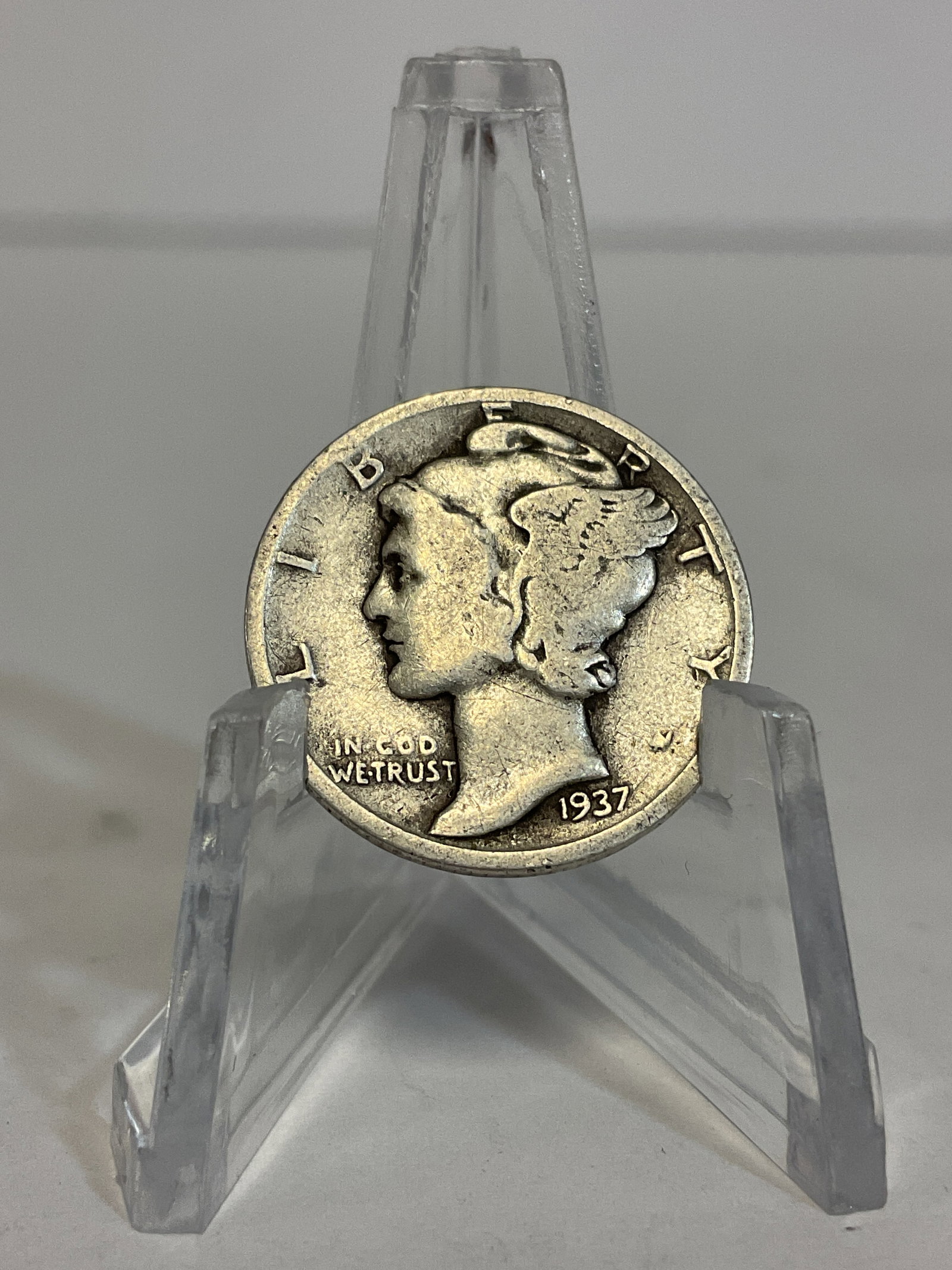 1937 Mercury Dime: 1937 Mercury Dime