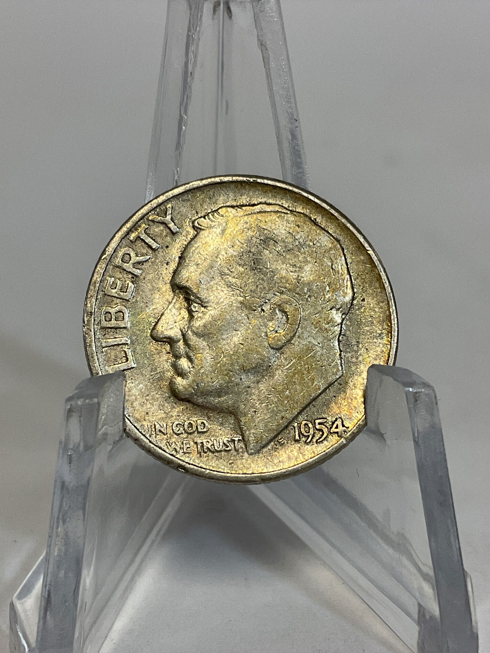 1954 Roosevelt Dime (1 of 2)