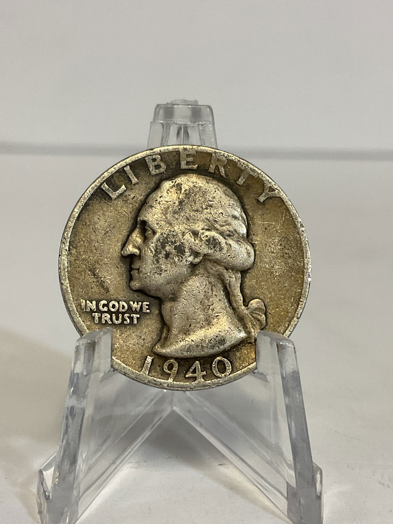 1940-D Washington Quarter (1 of 2)