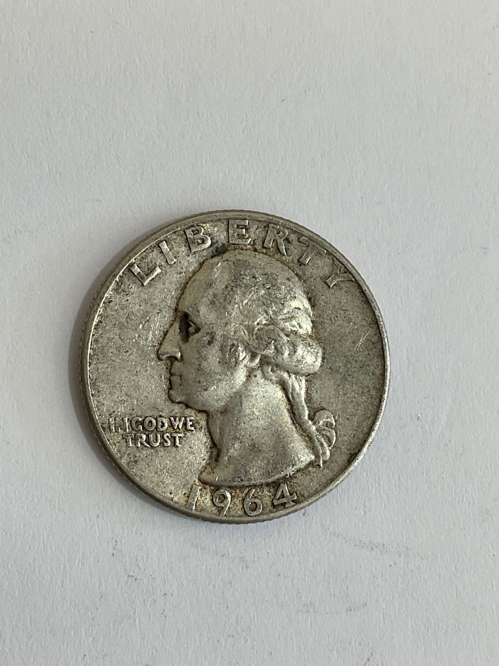 1964 D Silver Washington quarter: 1964 D Silver Washington quarter