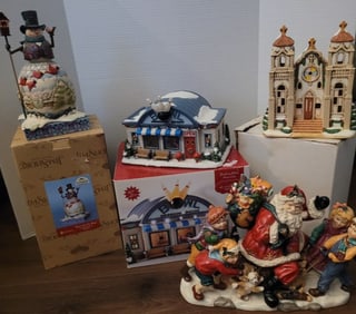 Mixed Lot Christmas Decor with Jim Shore