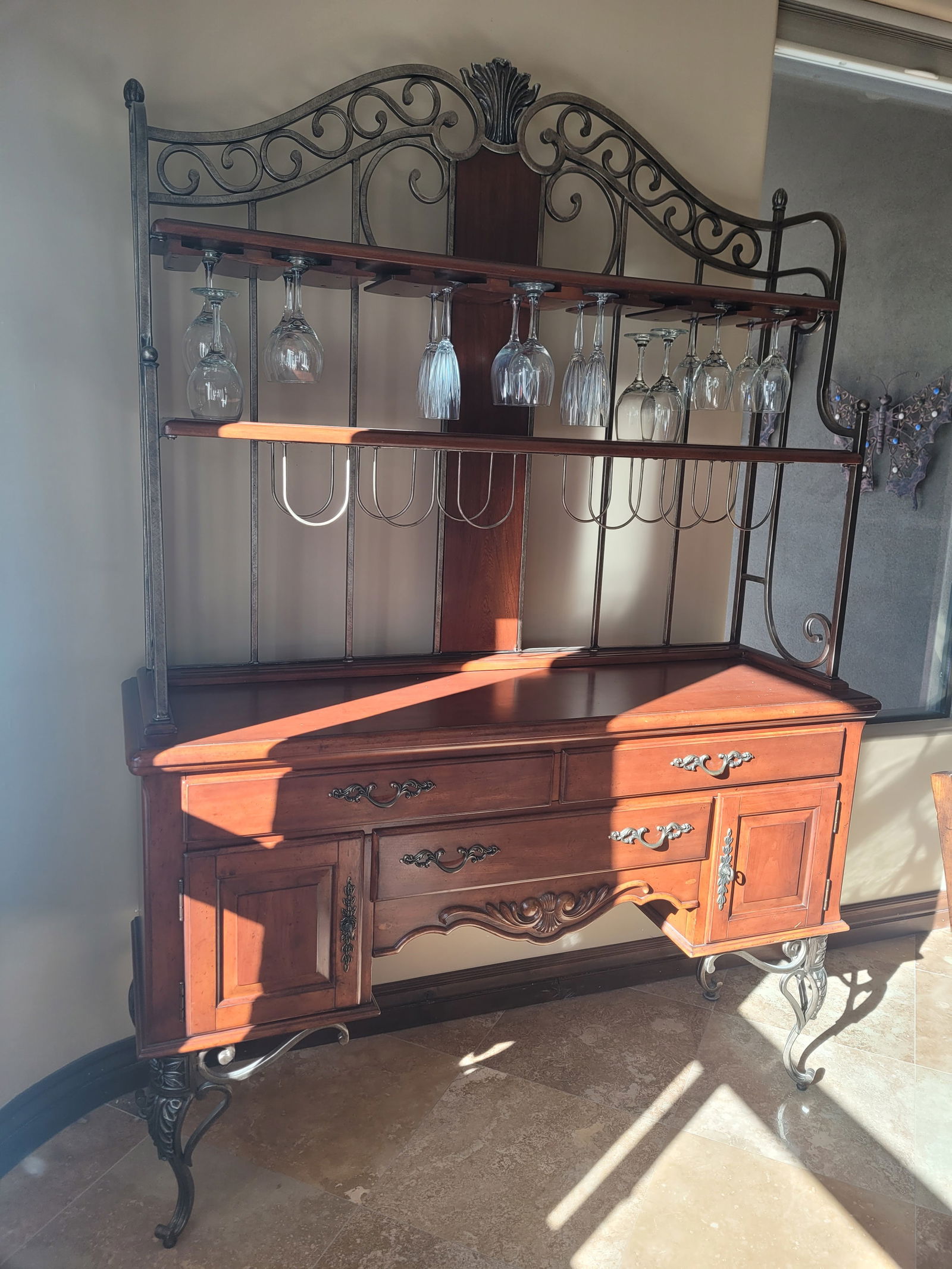 Wine Rack Storage Cabinet (1 of 2)