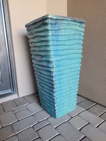 2 Large Outdoor Plant Vases