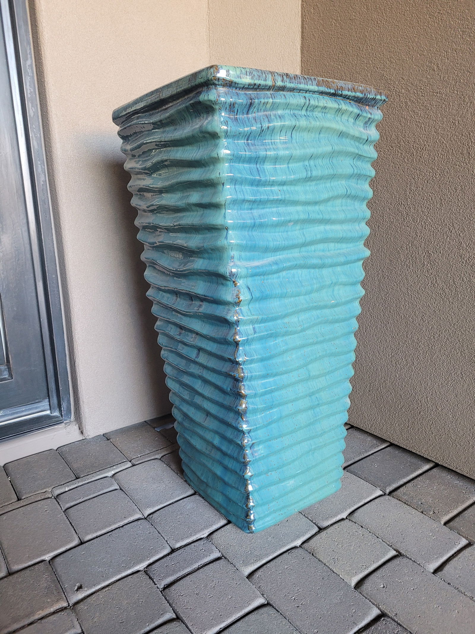 2 Large Outdoor Plant Vases (1 of 3)