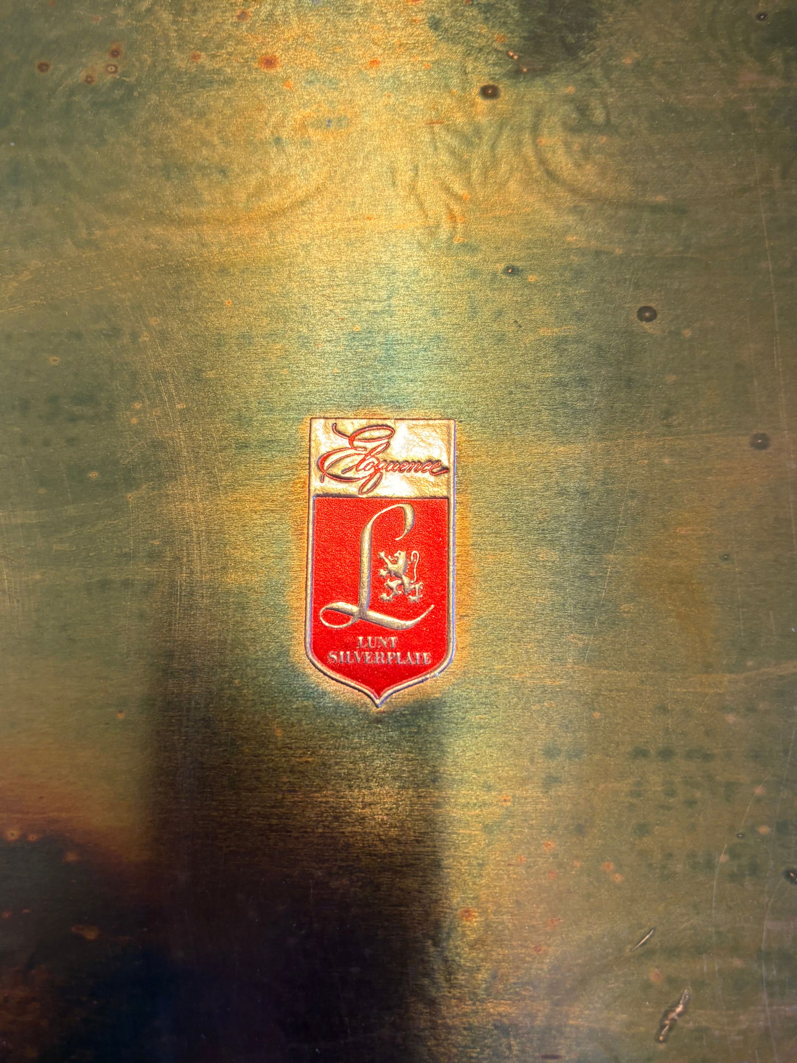 Large Silverplated Platter "Elegance" - 2