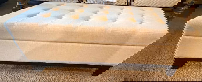 Fabric Storage Bench