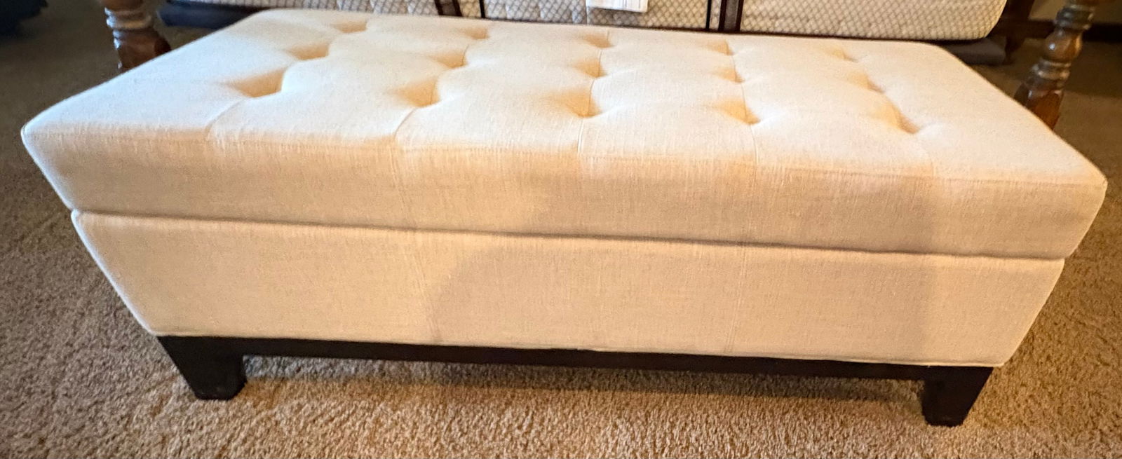 Fabric Storage Bench (1 of 2)