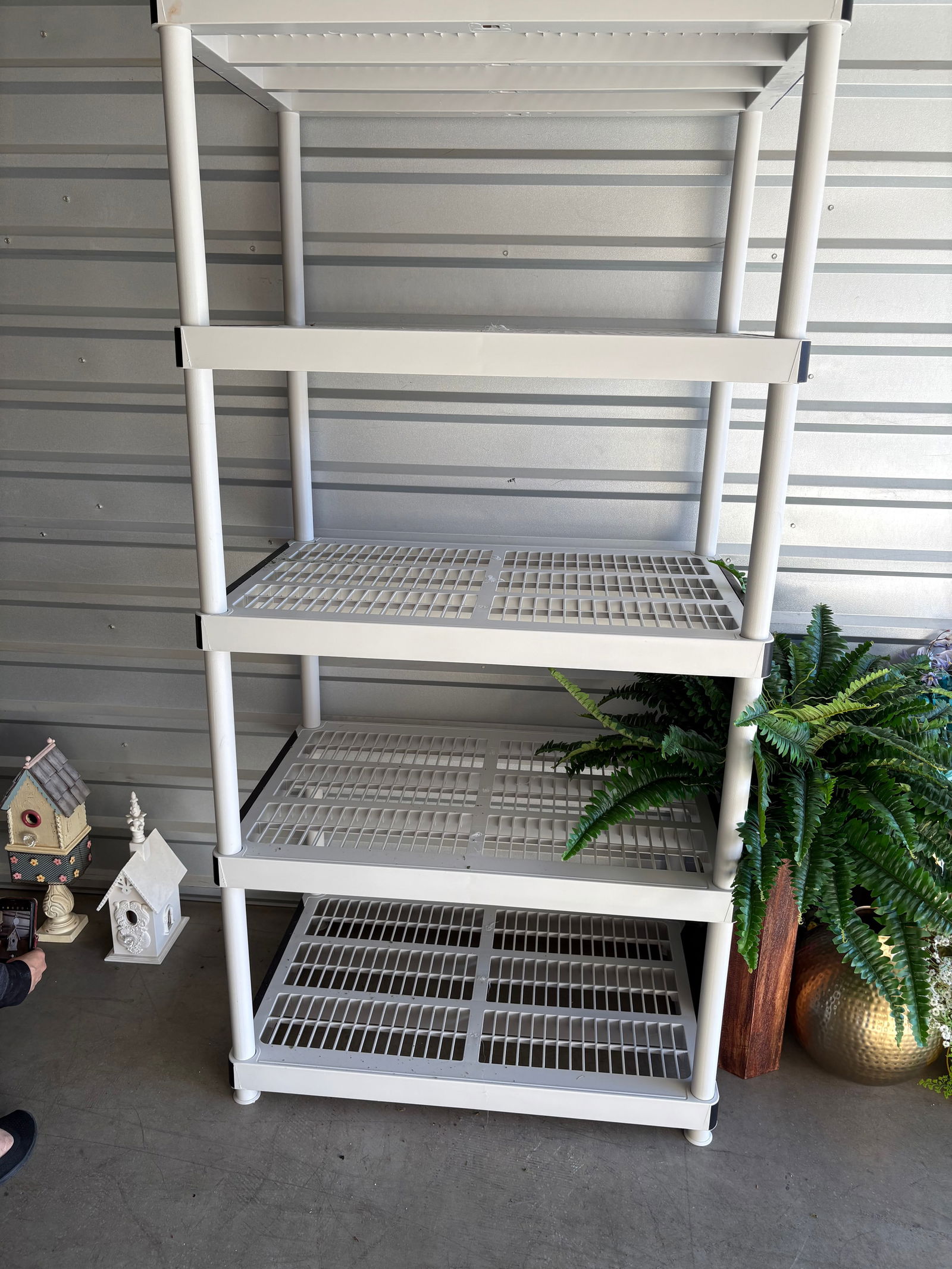 Plastic Storage Rack (1 of 1)