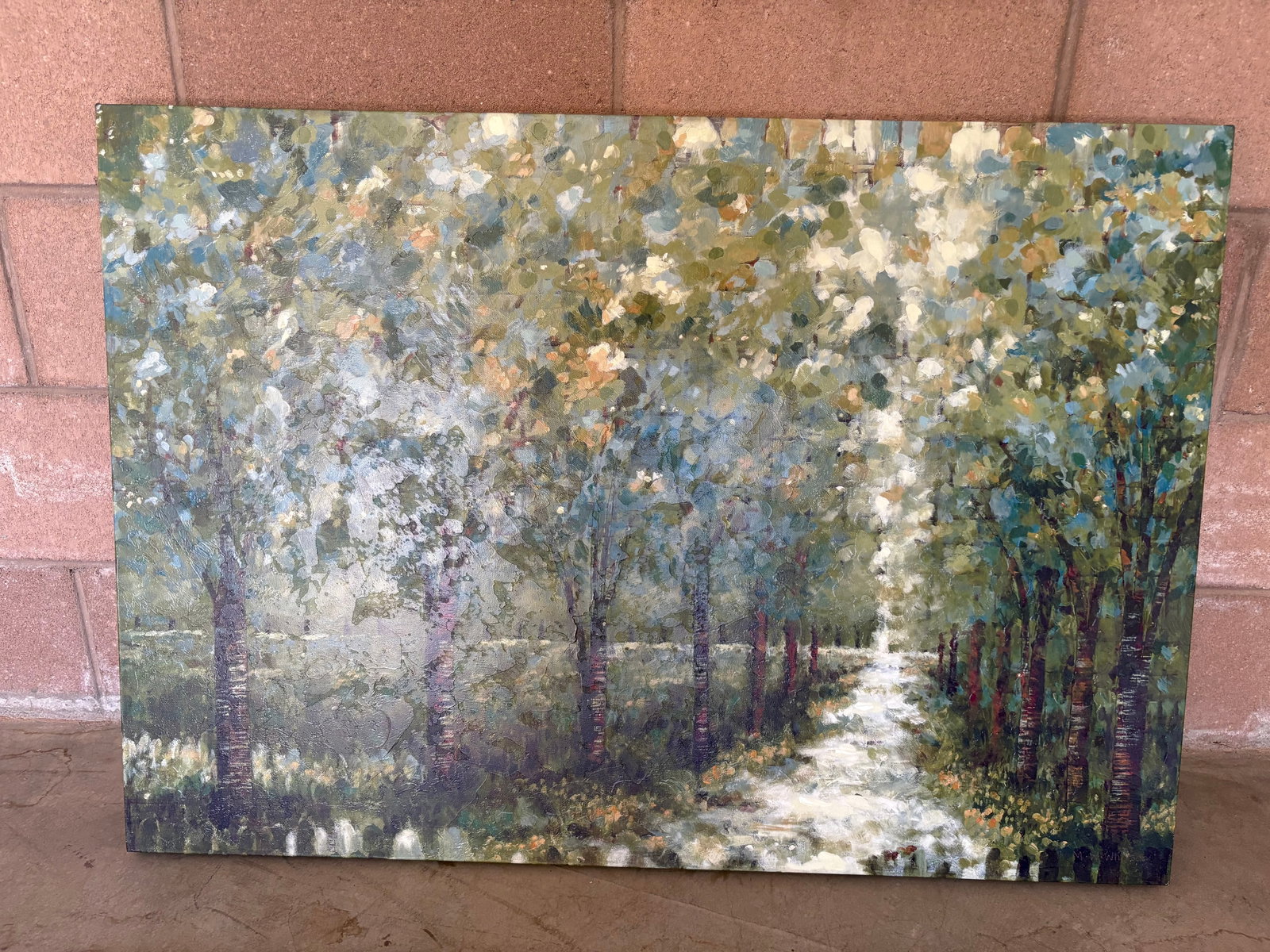 Spring Walkway: 40x28x3