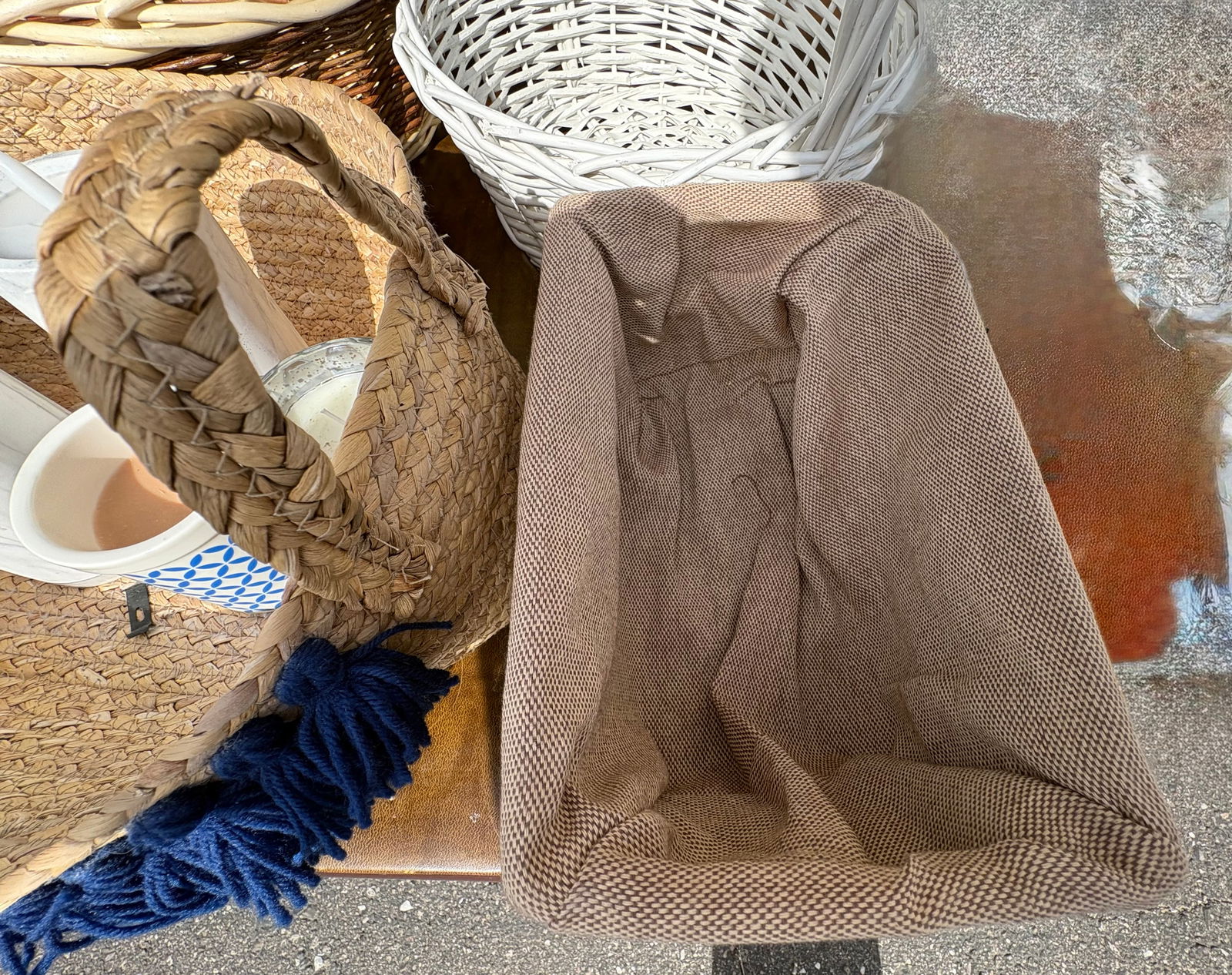 Misc Baskets and Candles - 6