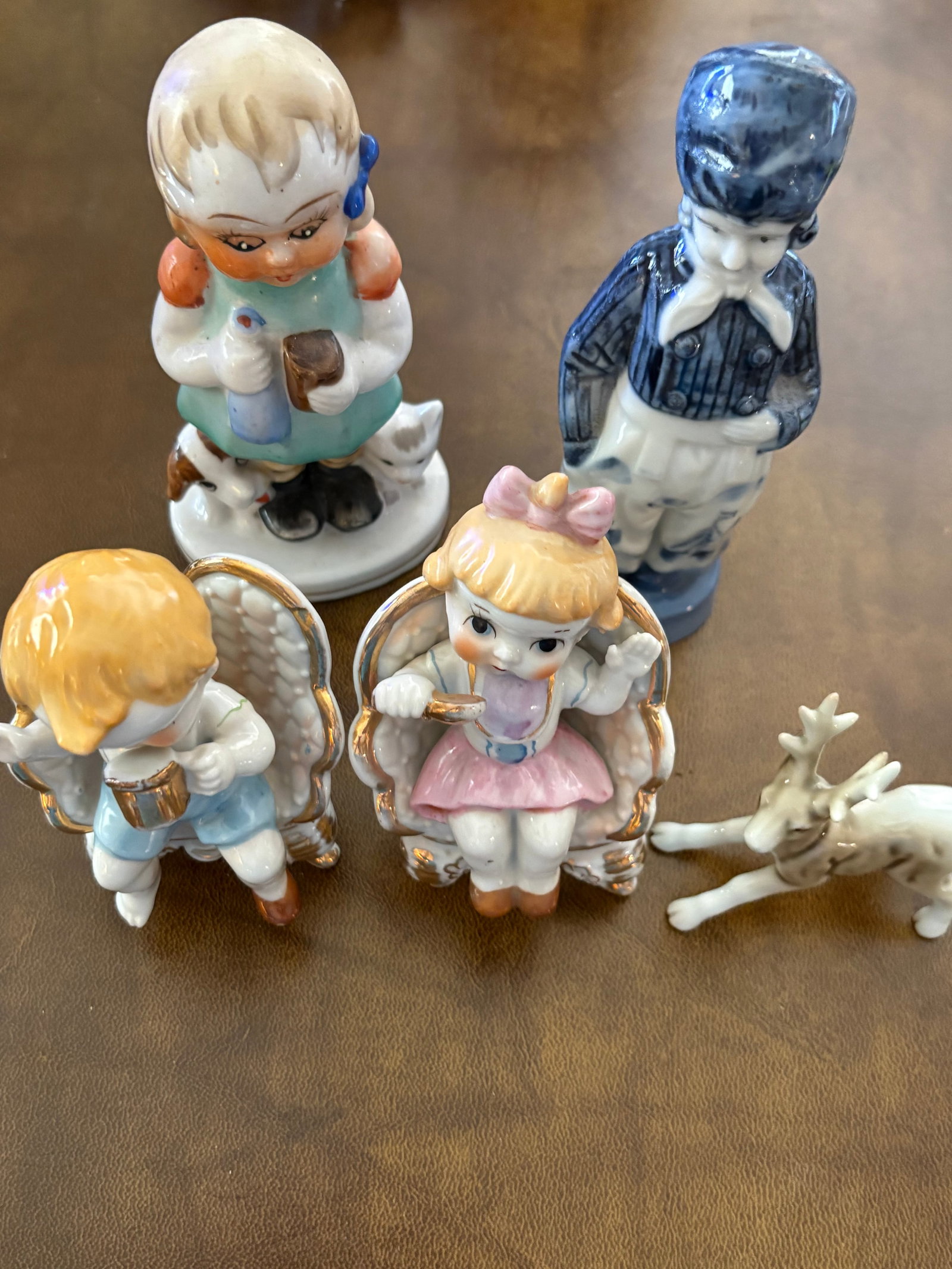 Hand painted Occupied Japan and Japan Marked Figurines (1 of 7)
