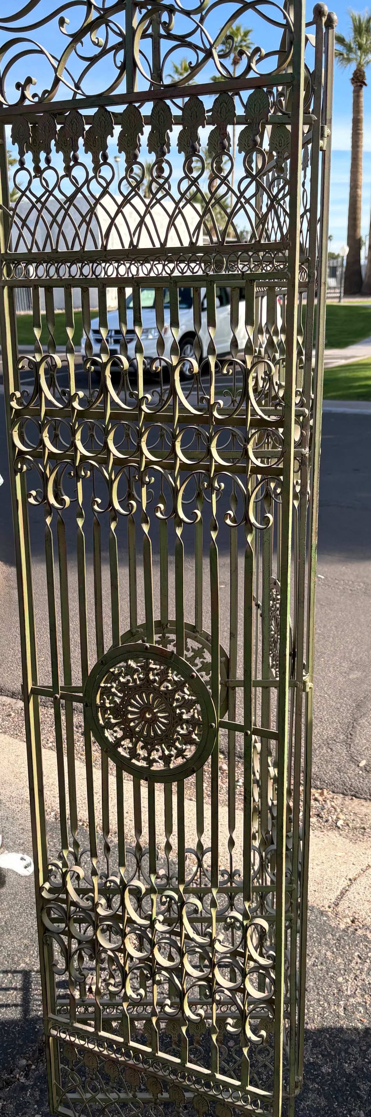 Vintage Heavy Metal Room Divider or Trellis (1 of 4)