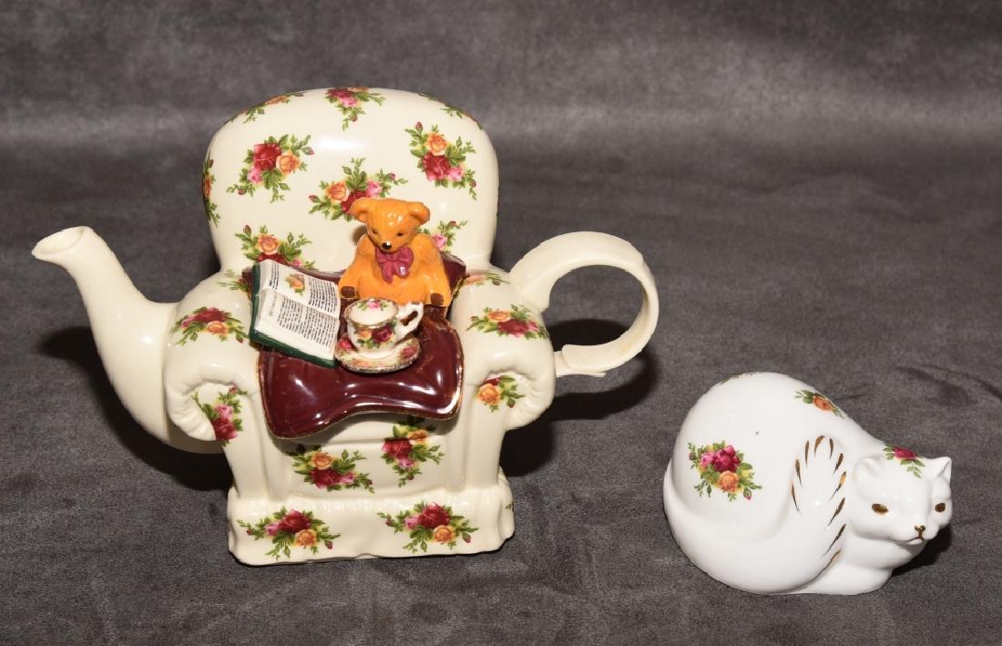 Royal Albert Old Country Roses Miniature Teapot (1 of 4)