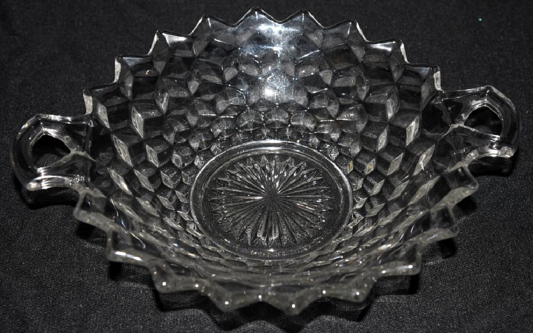 Fostoria American Double Handle Bowl (1 of 2)