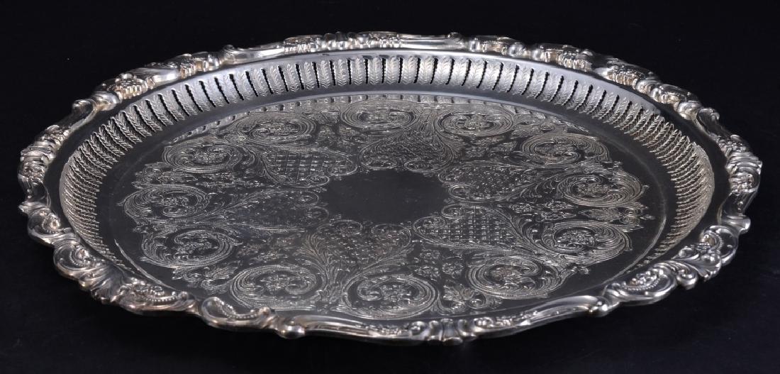 Wallace Baroque Silverplated Tray (1 of 3)