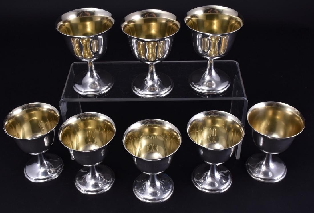 8 Sterling Low Goblets (1 of 4)