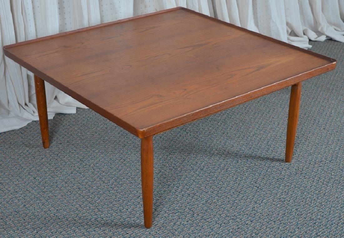 Illums Bolighus Kobenhavn Teak Square Table (1 of 5)