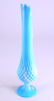 Blue & White Vase w/Hobnail Body - 2