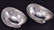 Pair Silverplate Reticulated English Oval Dishes