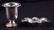Sterling Silver Cigarette Holder & Pin Dish - 2