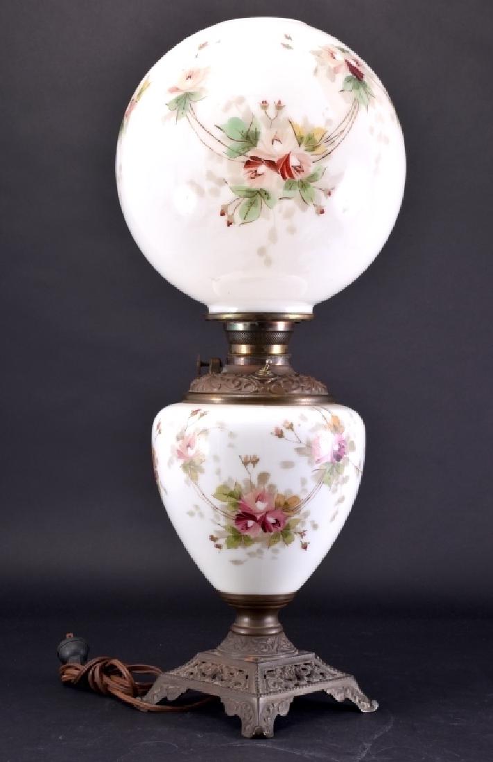 Victorian Gone With The Wind Lamp (1 of 5)