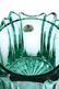 Fenton Green Covered Candy Dish - 4