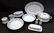 13 Pcs. Japanese Sterling China Serving Pieces