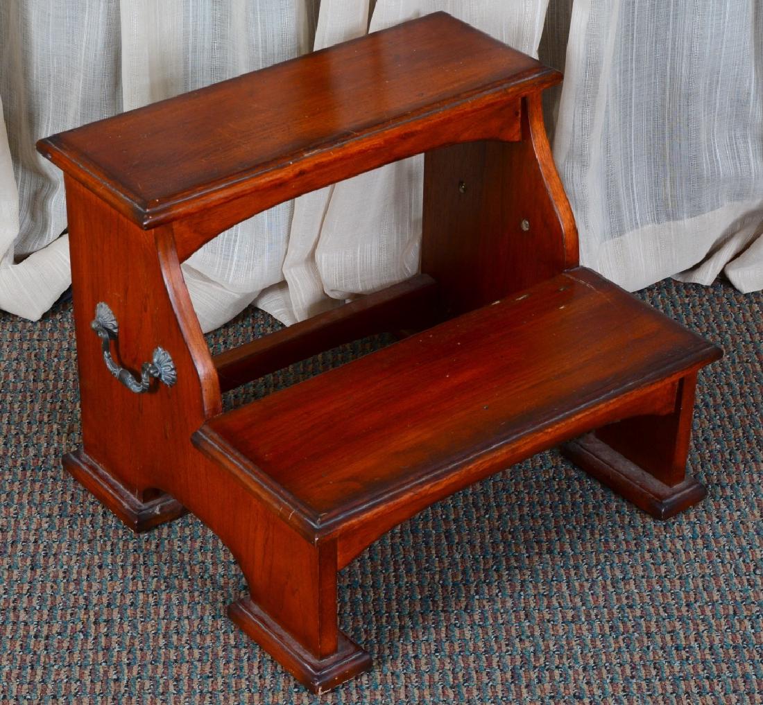 Walnut Bed Steps (1 of 2)