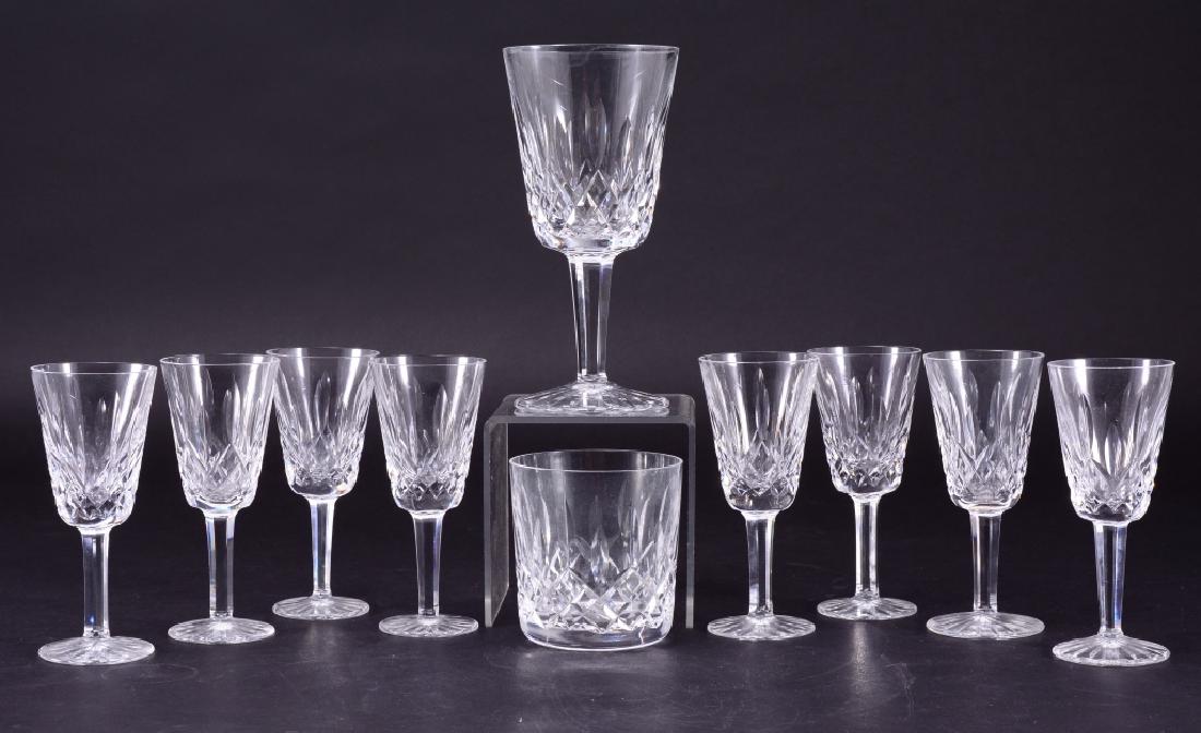 Ten Waterford Lismore Crystal Stemware (1 of 3)