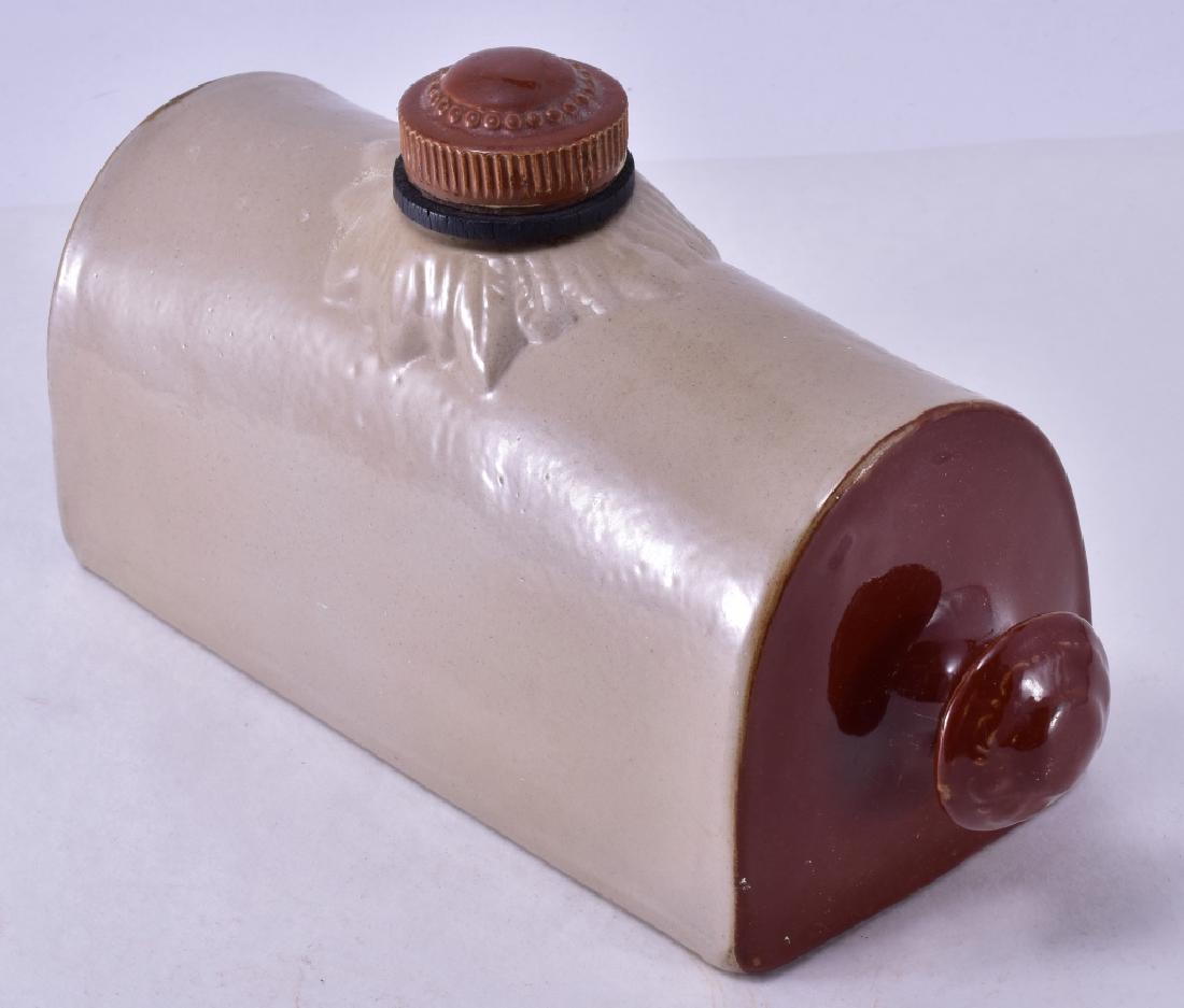 Antique Stoneware Foot Warmer (1 of 2)